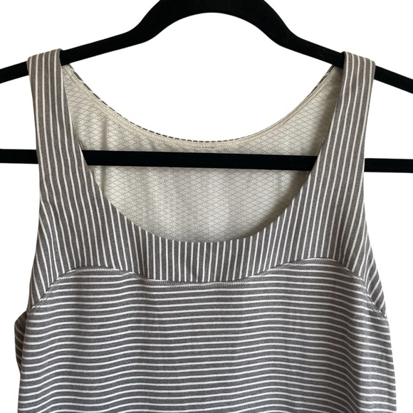 Lululemon First Base Racerback Striped Tank Top Estimated Size Medium - Picture 3 of 6